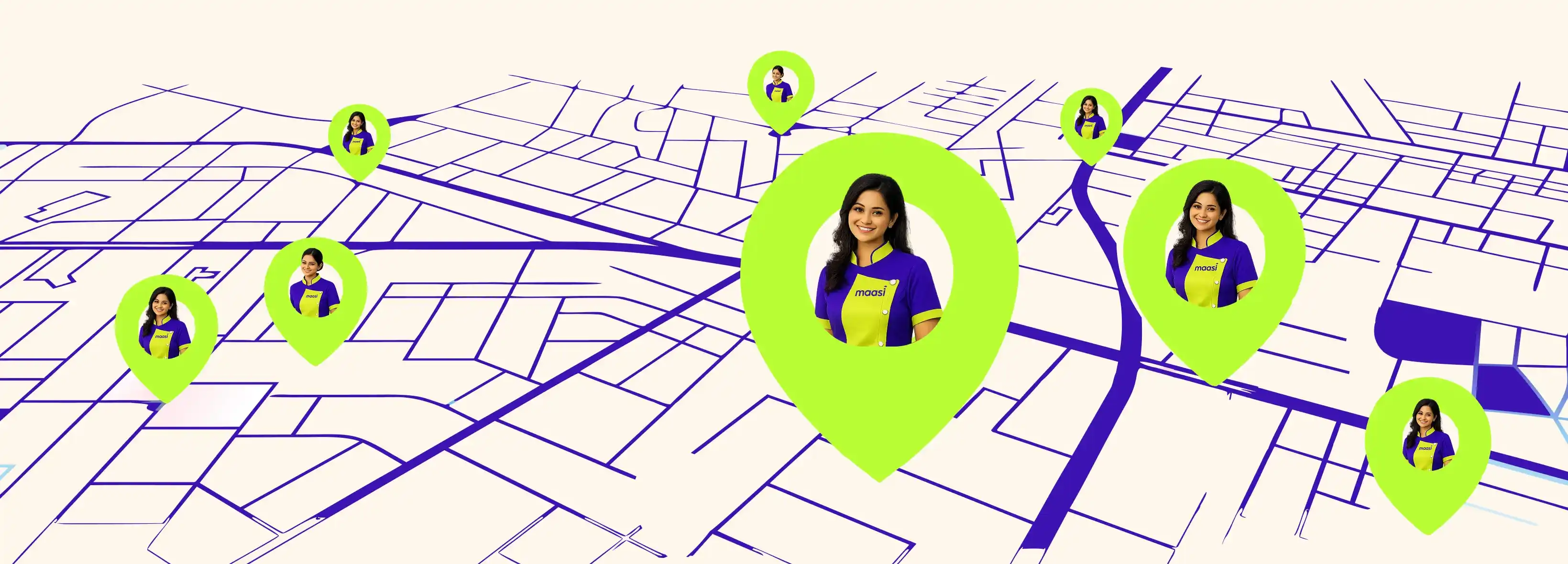 Map of caregivers available near you